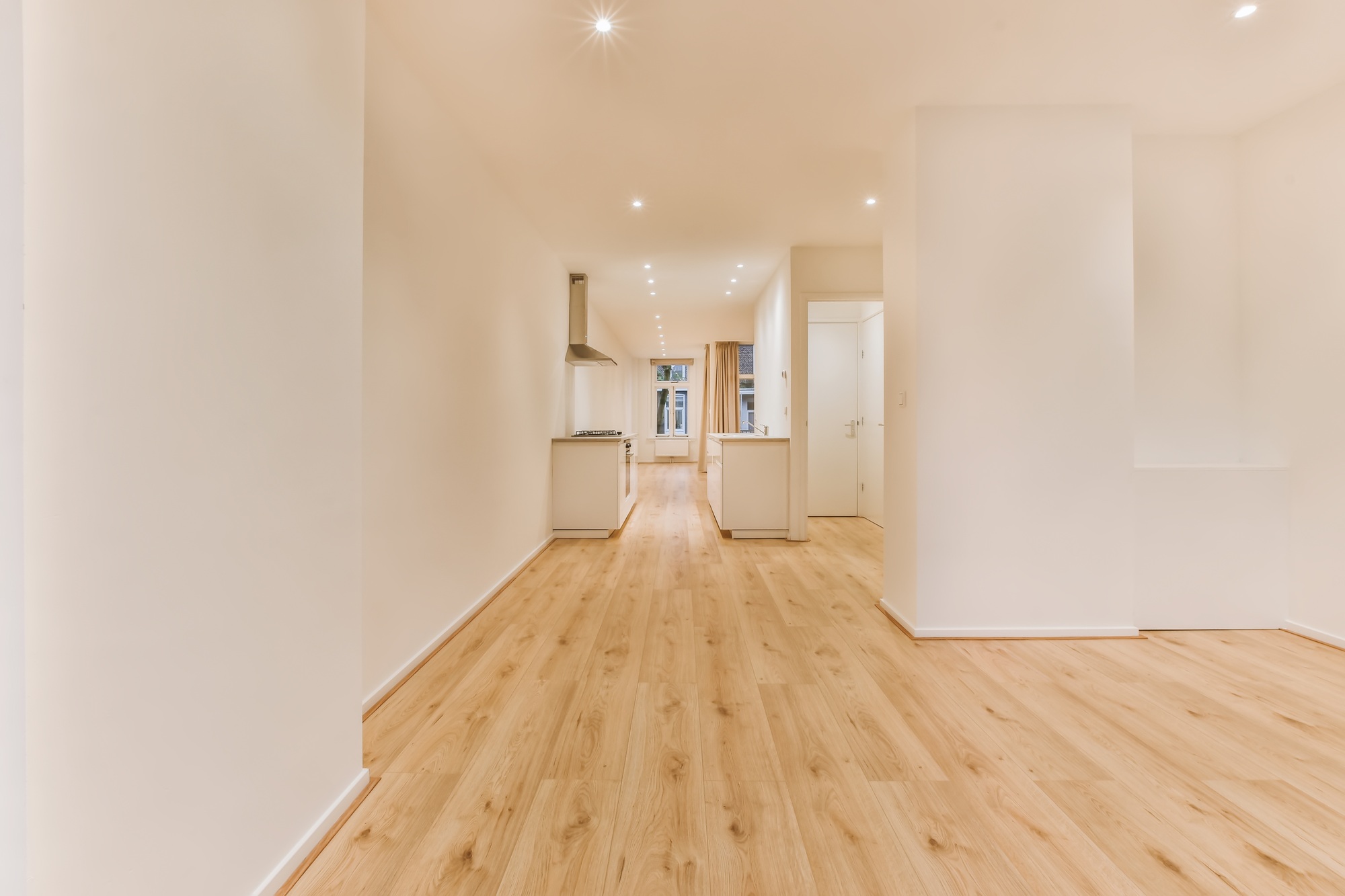 Luxury room with wooden floor