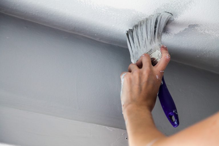 Painting the Edges of the Ceiling